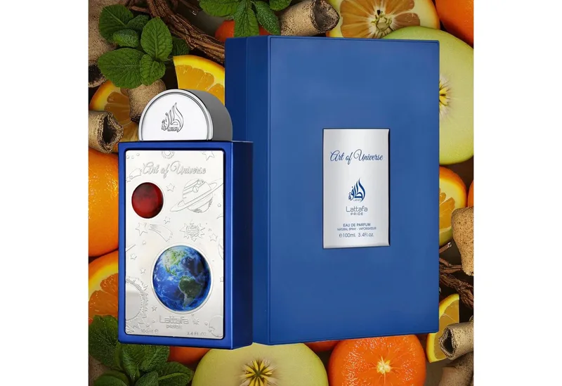 Duft-Set Pride Art Of Universe EDP Frische Duft + Parfümzerstäuber leer fra Lattafa – produktbillede 2 af 5