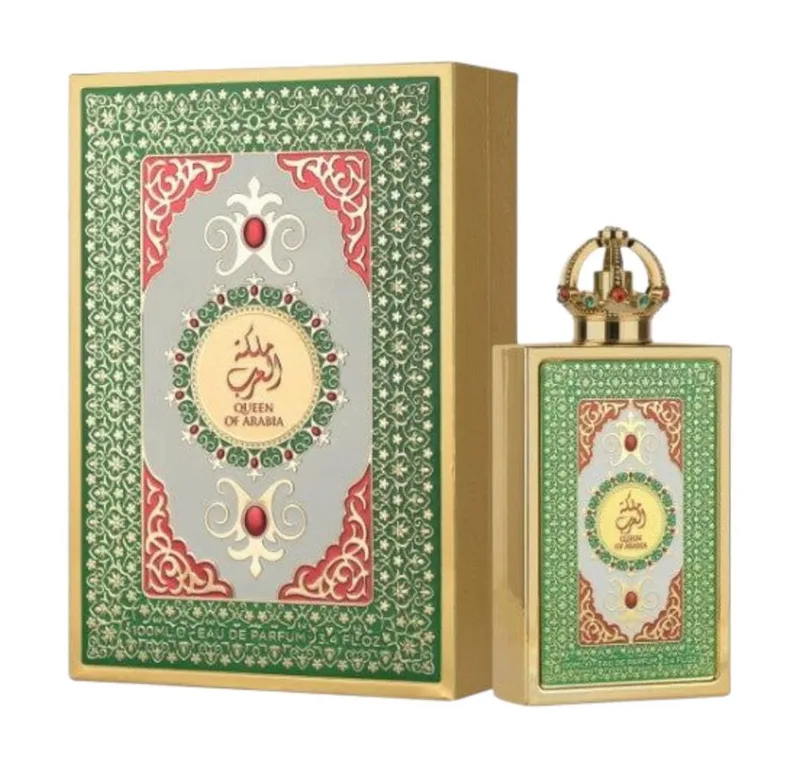Duft-Set Pride King & Queen of Arabia EDP 100 ml + Parfümzerstäuber (leer) von Lattafa – Produktfoto 1 von 2