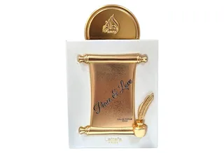 Duft-Set Pride Peace & Love Eau de Parfum 100ml + Parfümzerstäuber (leer) Set von Lattafa – Produktfoto 1 von 2