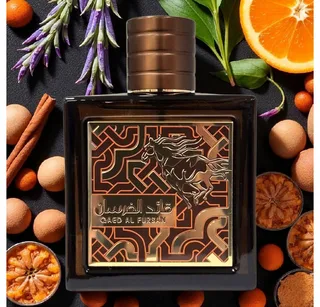 Duft-Set Qaed Al Fursan Untamed Eau de Parfum + Parfümzerstäuber (leer) Set fra Lattafa – produktbillede 2 af 4