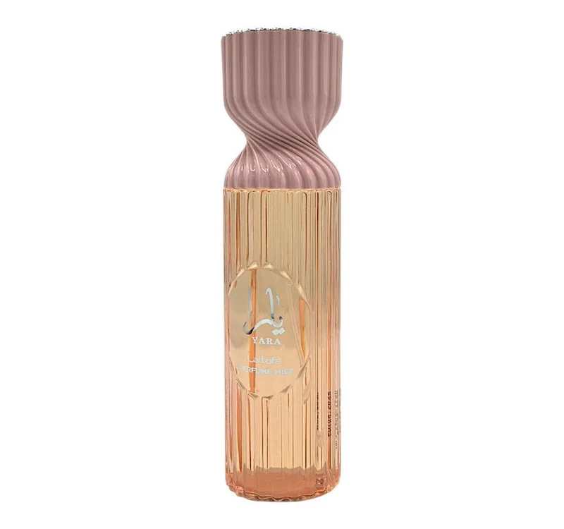 Duft-Set Yara Perfume Mist Körperspray 250 ml + Parfümzerstäuber (leer) fra Lattafa – produktbillede 2 af 3