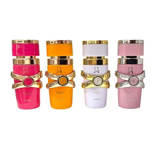 Duft-Set Yara und Yara Candy Set EDP 2x100ml + Parfümzerstäuber (leer) Set de Lattafa – photo du produit 2 sur 2