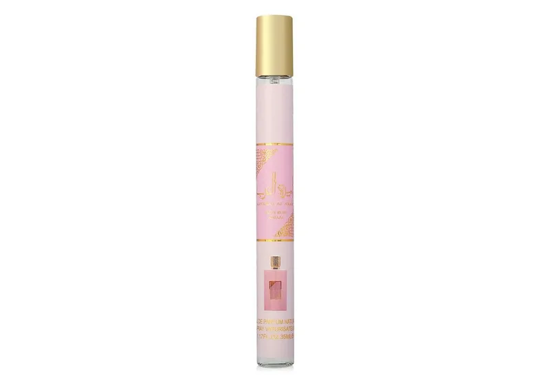 Eau de Parfum Ameerat Al Arab Prive Rose Damen EDP Spray Reiseparfum Fruchtig-blumiger Duft mit Erdbeere, Rose und weißem Moschus fra Lattafa i 35 ml – produktbillede 2 af 2