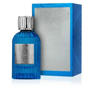 Eau de Parfum Qissa Blue, Glasflakon, Parfüm EDP, Herrenduft van Lattafa – productfoto 2 van 2