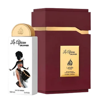Ladies Pride La African Drummer Eau De Parfum fra Lattafa i 100 ml – produktbillede 1 af 2