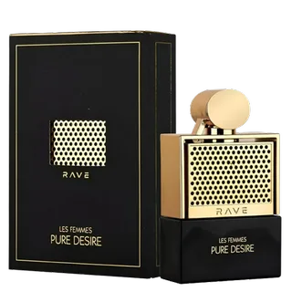 Ladies Rave Pure Desire Gold Eau De Parfum fra Lattafa i 100 ml – produktbillede 1 af 2