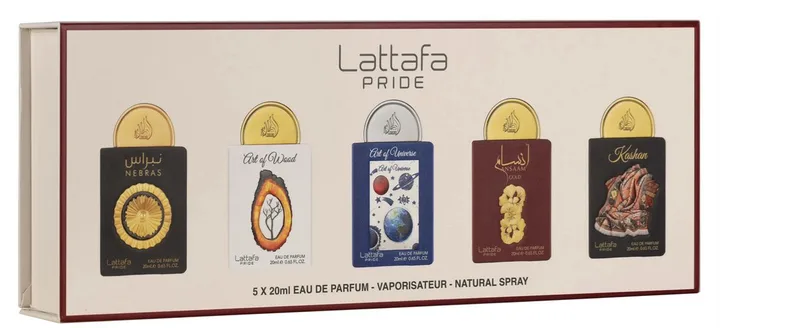 Lattafa Pride Collection Box 3 - Eau de Parfum - 5 x 20 ml de Lattafa – photo du produit 1 sur 3