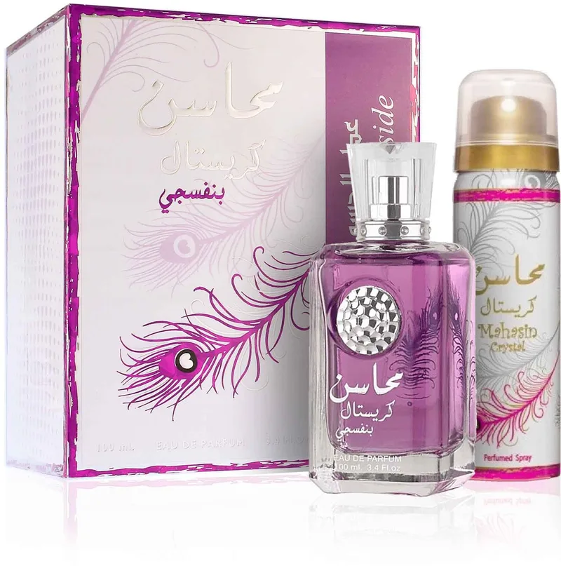 Mahasin Crystal Violet Edp W 100 Ml fra Lattafa – produktbillede