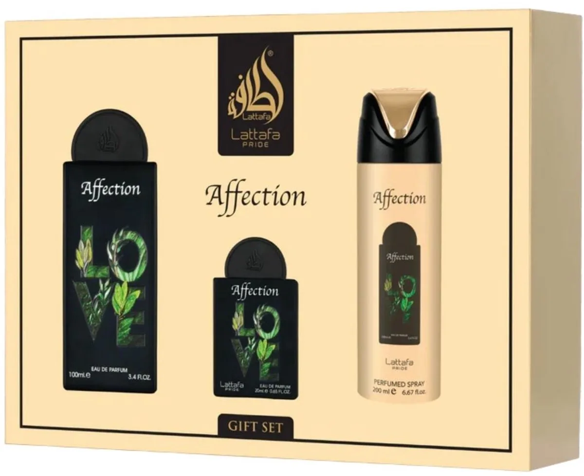Pride Affection Eau de Parfum Giftset - 320ml von Lattafa – Produktfoto