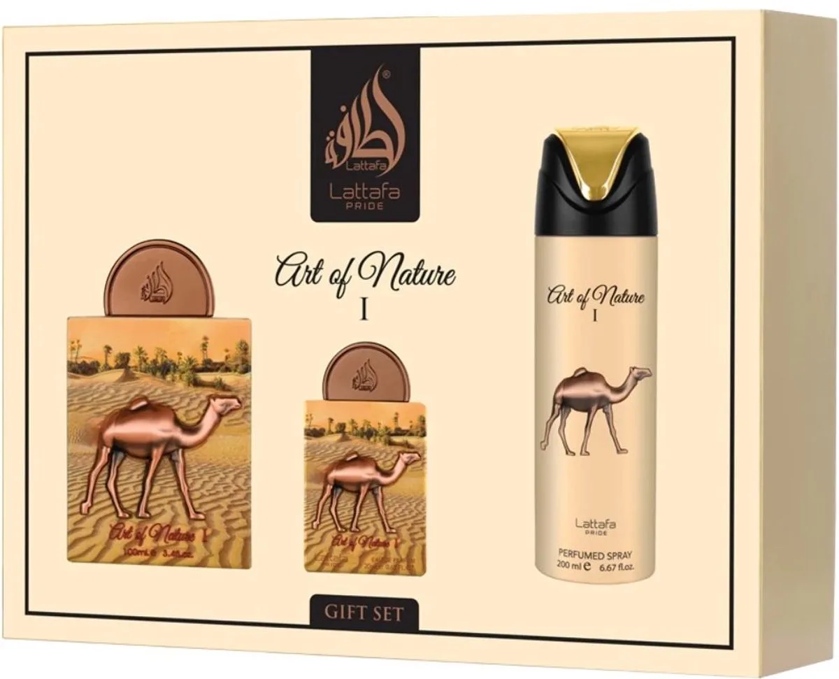 Pride Art of Nature I Eau de Parfum Giftset de Lattafa – photo du produit