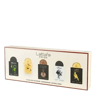 Pride Eau De Parfum Discovery Mini Geschenkset - 5 x 20 ml fra Lattafa – produktbillede 1 af 2