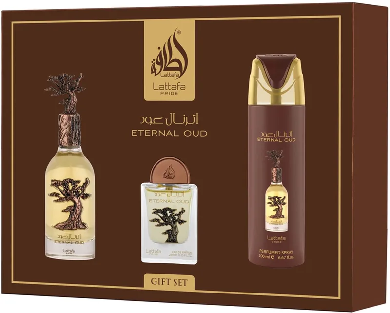 Pride Eternal Oud Eau de Parfum Giftset fra Lattafa – produktbillede