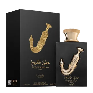 Pride Ishq Al Shuyukh Gold Eau de Parfum fra Lattafa i 100 ml – produktbillede 1 af 2