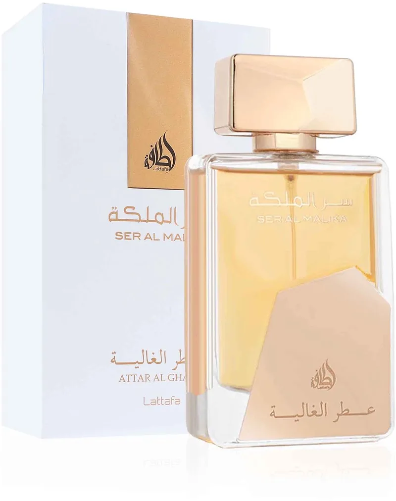 Ser Al Malika Damesparfum - Eau de Parfum met unieke geur fra Lattafa i 100 ml – produktbillede
