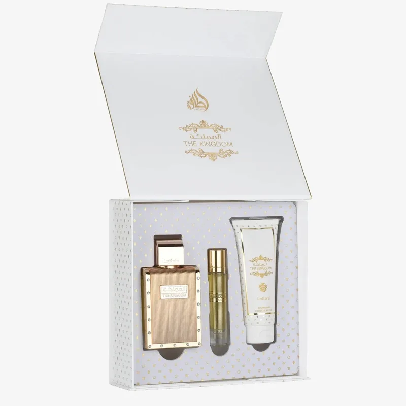 The Kingdom Men Gift Set - Eau de Parfum von Lattafa – Produktfoto