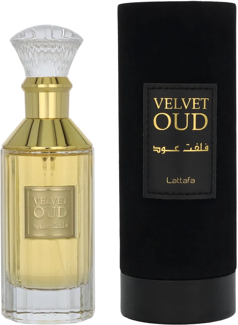 Velvet Oud Eau de Parfum fra Lattafa i 100 ml – produktbillede 1 af 2
