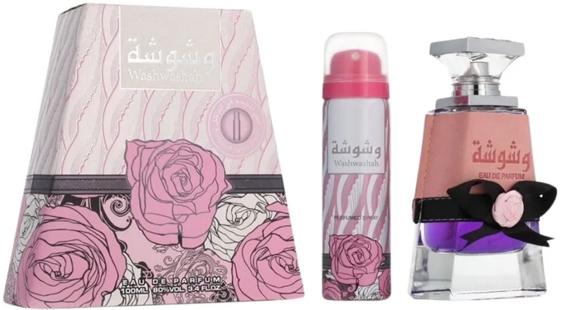 Women's Perfume Set Lattafa 2 Pieces Washwashah de Lattafa – photo du produit