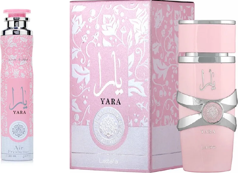 Yara - 100ml - Eau de Parfum 'Air Freshener 300 ML fra Lattafa – produktbillede