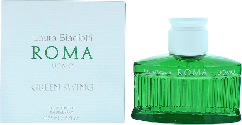 Roma Uomo Green Swing, Eau de Toilette von Laura Biagiotti in 75 ml – Produktfoto