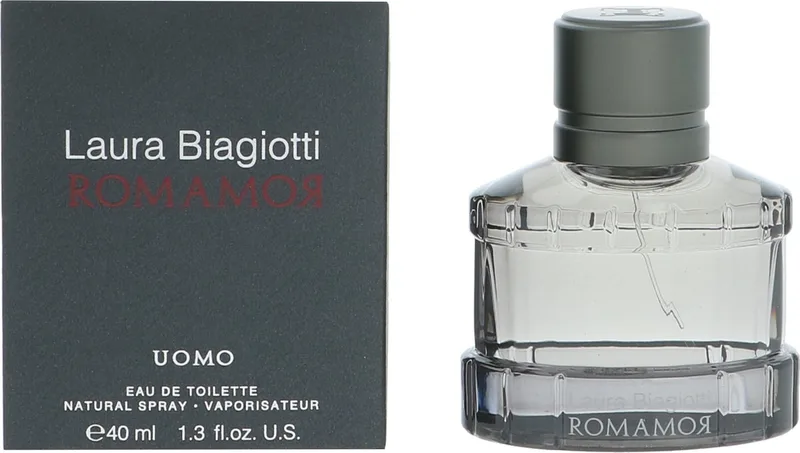 Romamor Uomo Eau de Toilette de Laura Biagiotti en 40 ml – photo du produit