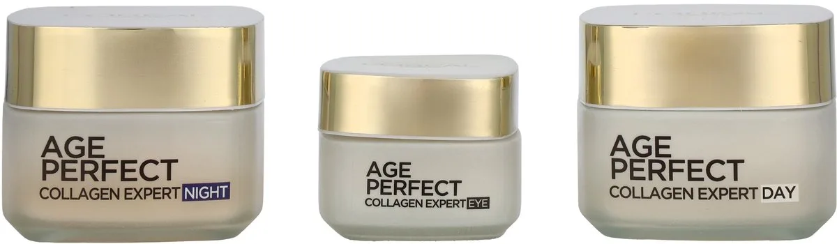 Age Perfect Programme 115 ml - Eye Cream 15ml/ Day Cream 50ml/Night Cream 50ml de L'Oréal Paris – photo du produit