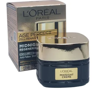 Anti-Aging-Creme Anti Falten Regenerierende Nachtcreme Age Perfect fra L'Oréal Paris i 50 ml – produktbillede 2 af 2