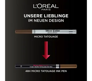 Augenbrauen-Stift INFAILLIBLE 48H MICRO TATOUAGE INK PEN, mit Dreizack-Spitze by L'Oréal Paris in Brown – product photo 4 of 4
