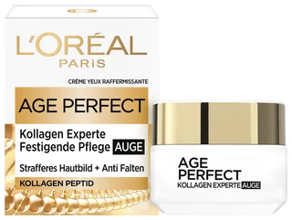 Augencreme Age Perfect Pro-Kollagen Auge, mit Kollagen fra L'Oréal Paris i Hvid – produktbillede 2 af 3