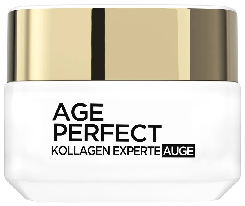 Augencreme Age Perfect Pro-Kollagen Auge, mit Kollagen fra L'Oréal Paris i Hvid – produktbillede 1 af 3