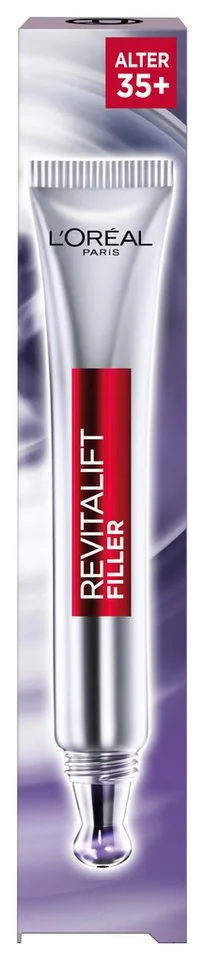 Augencreme REVITALIFT FILLER AUGENPFLEGE, mit Hyaloronsäure fra L'Oréal Paris i Hvid – produktbillede 4 af 5