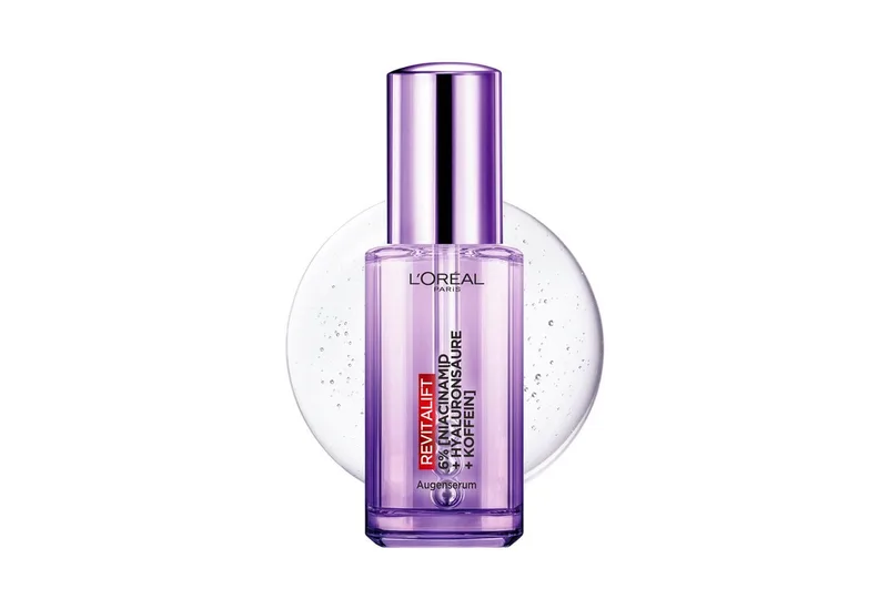 Augenserum REVITALIFT FILLER AUGENSERUM, mit 1,5% purer Hyaluronsäure und 1% Koffein från L'Oréal Paris i Vit – produktbild 3 av 5