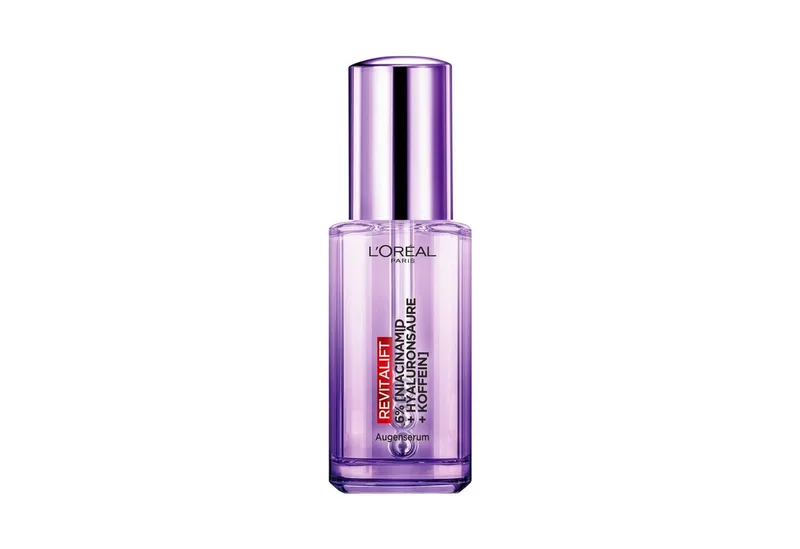 Augenserum REVITALIFT FILLER AUGENSERUM, mit 1,5% purer Hyaluronsäure und 1% Koffein från L'Oréal Paris i Vit – produktbild 2 av 5
