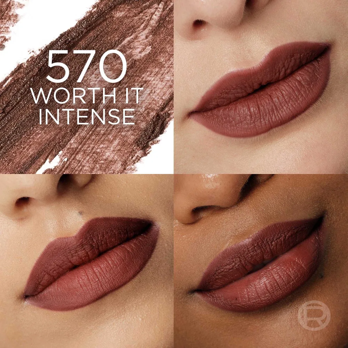Blurfiller Blurring Lip Contour - Soft-focus blur effect - Voor voller ogende lippen - 570 fra L'Oréal Paris i Worth It Intense – produktbillede