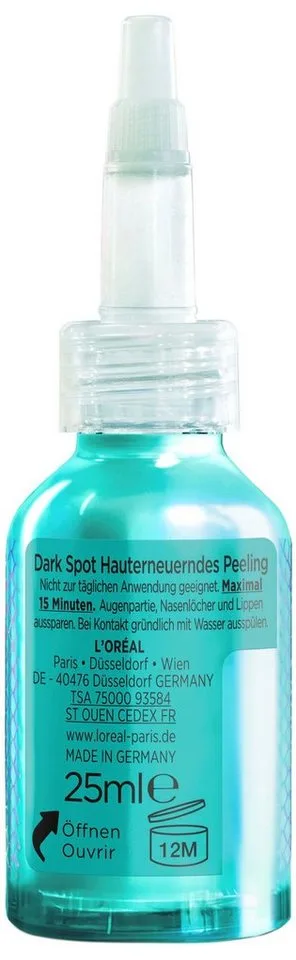 Bright Reveal Dark Spot huidvernieuwende Peeling 25 % [AHA + BHA + PHA Gezichtsscrub von L'Oréal Paris in 25 ml – Produktfoto 4 von 5