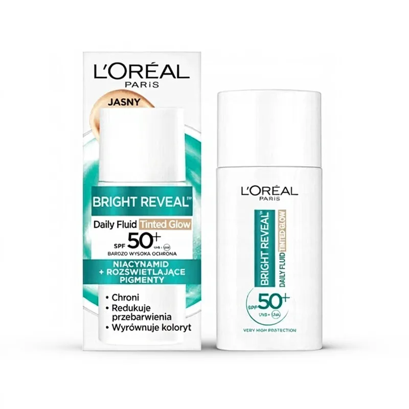 Bright Reveal Getöntes Fluid SPF50+ von L'Oréal Paris in 50 ml – Produktfoto
