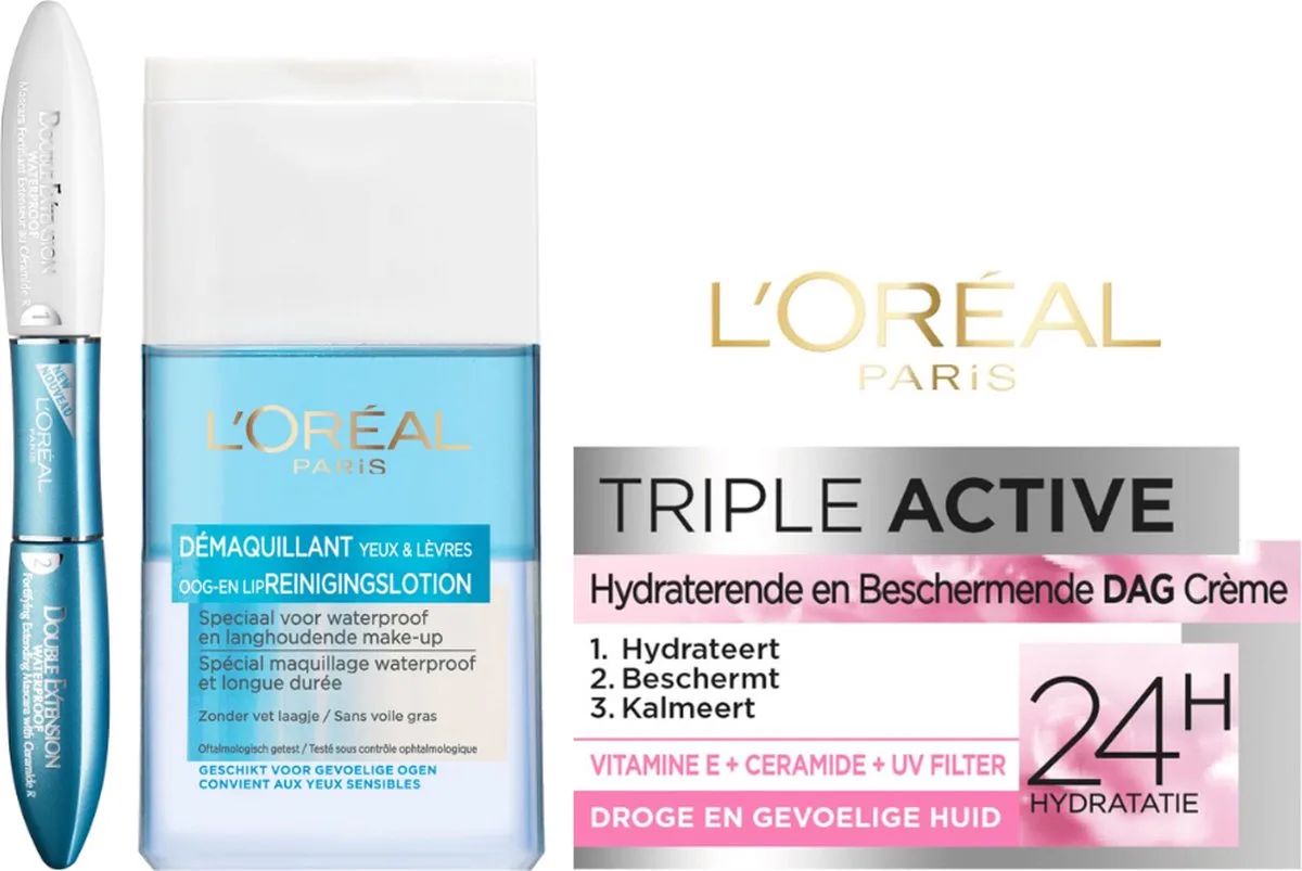 Cadeauset Creme & Mascara von L'Oréal Paris – Produktfoto
