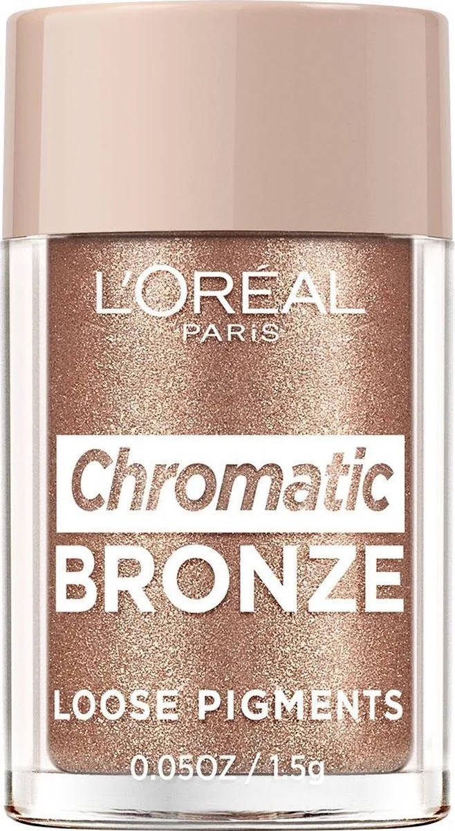 Chromatic Bronze Loose Pigments Poeder - 01 As If - Gouden Glitter Oogschaduw Losse Pigmenten van L'Oréal Paris in 01 As if – productfoto