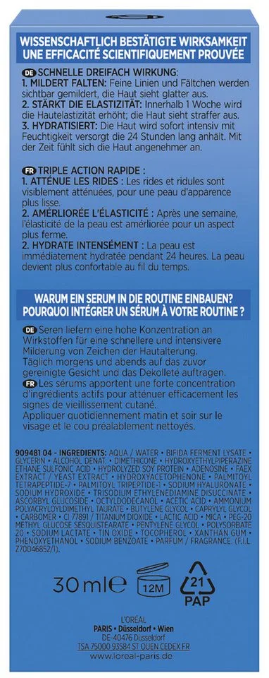 collageen expert Anti-Age Serum Serum fra L'Oréal Paris i 30 ml – produktbillede 4 af 5