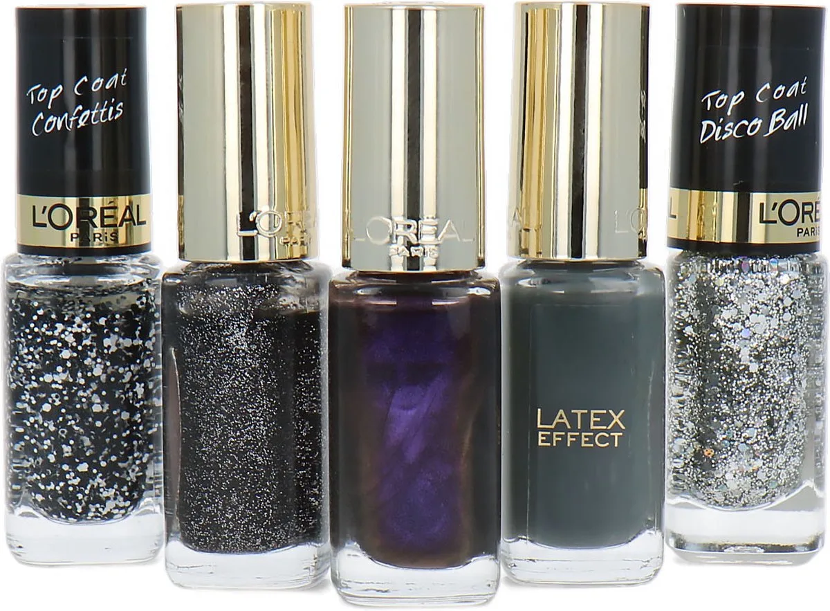 Color Riche 5 x 5 ml Mini Nagellak - SET AB de L'Oréal Paris en Multicolore – photo du produit