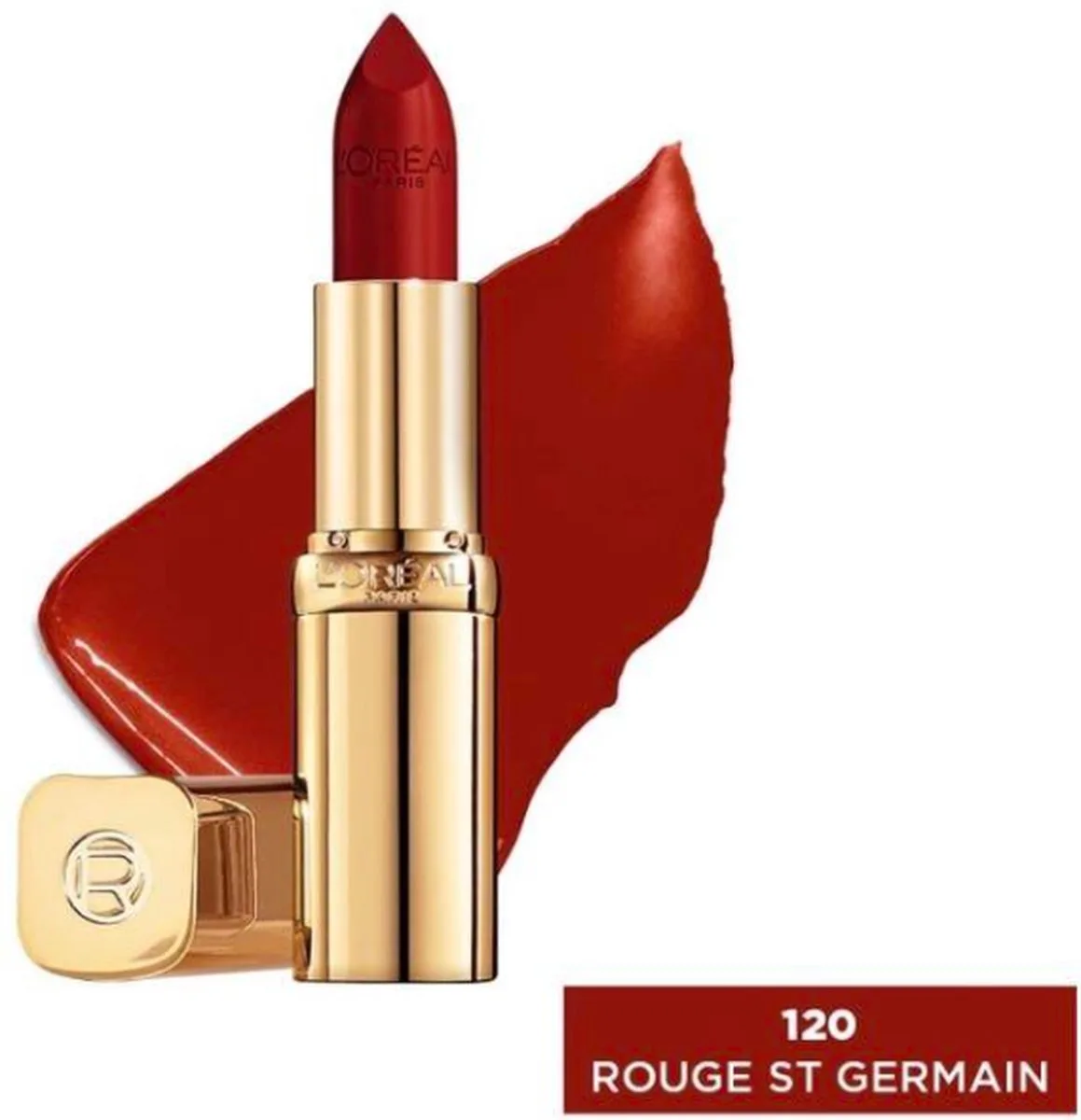 Color Riche Satin Lipstick - 120 Rouge St Germain van L'Oréal Paris in 120 Rouge St Germain – productfoto