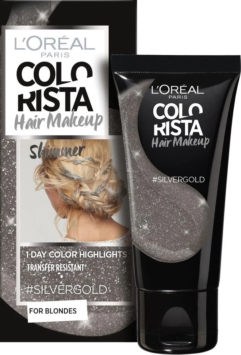 COLORISTA MAKEUP FR/NL/GR 25 SILVER de L'Oréal Paris en Silvergold – photo du produit