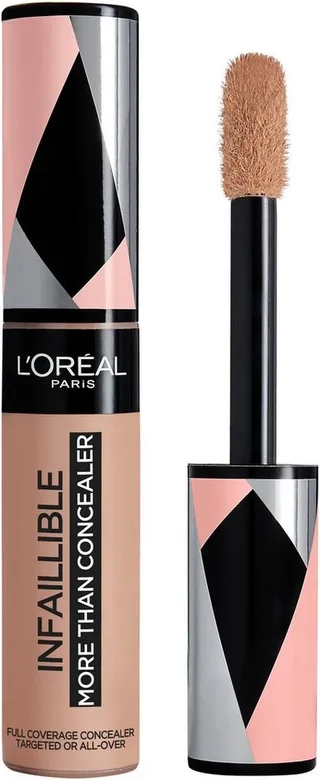 Concealer INFAILLIBLE 24h MORE THAN CONCEALER, hohe Deckkraft, Alleskönner: Abdecken, Auffrischen, Konturieren fra L'Oréal Paris i Brun – produktbillede 2 af 3