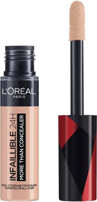 Concealer INFAILLIBLE 24h MORE THAN CONCEALER, hohe Deckkraft, Alleskönner: Abdecken, Auffrischen, Konturieren de L'Oréal Paris en Marron – photo du produit 2 sur 3