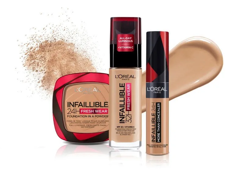 Concealer INFAILLIBLE 24h MORE THAN CONCEALER, hohe Deckkraft, Alleskönner: Abdecken, Auffrischen, Konturieren fra L'Oréal Paris i Brun – produktbillede 3 af 3