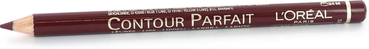 Contour Parfait Lipliner - 649 Black Chocolate van L'Oréal Paris in Bruin – productfoto