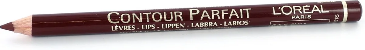 Contour Parfait Lipliner - 665 Black Red van L'Oréal Paris in Bruin – productfoto