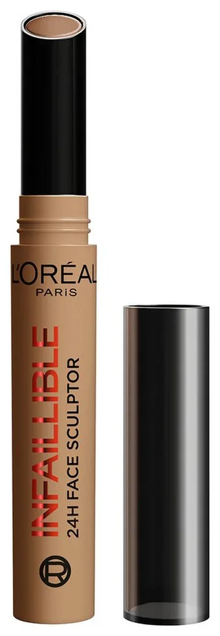 Contouring-Stick INFAILLIBLE 24H FACE SCULPTOR CONTOURING STICK, sorgt auch unterwegs für besonders schnelle Touch-ups de L'Oréal Paris en Beige – photo du produit 1 sur 4