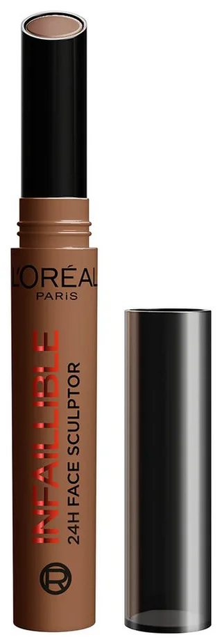 Contouring-Stick INFAILLIBLE 24H FACE SCULPTOR CONTOURING STICK, sorgt auch unterwegs für besonders schnelle Touch-ups fra L'Oréal Paris i Beige – produktbillede 1 af 3