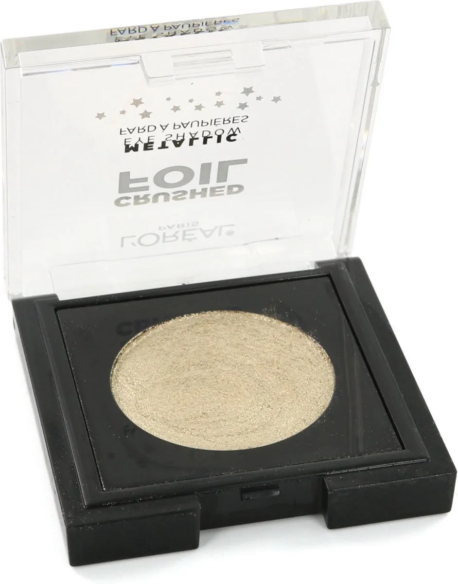 Crushed Foil Oogschaduw - 21 Gilded Gold - Limited Edition de L'Oréal Paris en Or – photo du produit