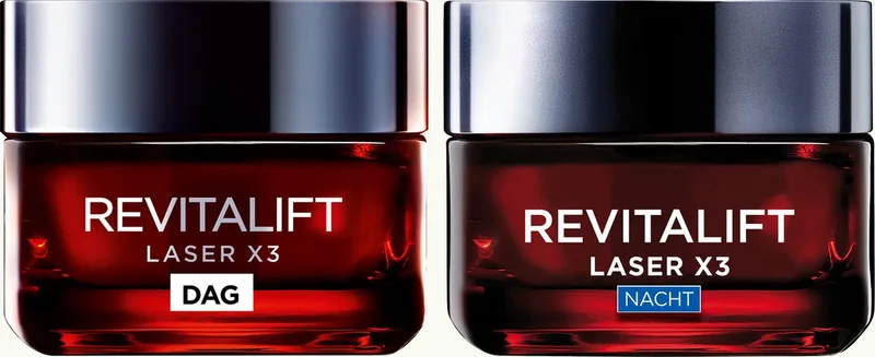 Duo set Dag- en Nachtcrème fra L'Oréal Paris – produktbillede
